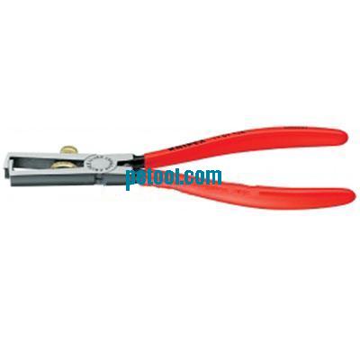 德国带复位弹簧头部抛光型剥线钳(剪切直径:5.0mm)