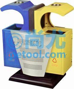国产吊桶式金属分类垃圾桶(L780*W450*H900mm)