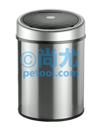 国产不锈钢圆柱型智能感应垃圾桶(30-50L)