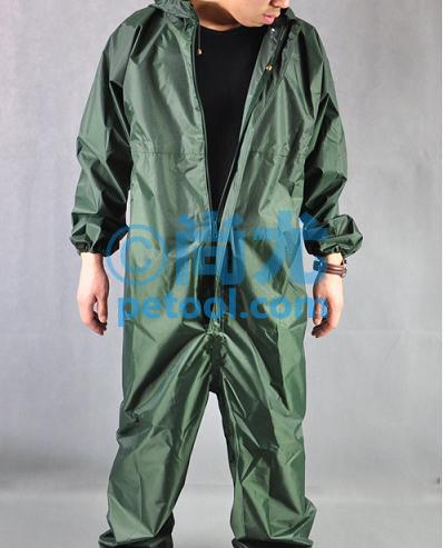 SKU:00245158,国产防尘/防水连体防护工作服的照片