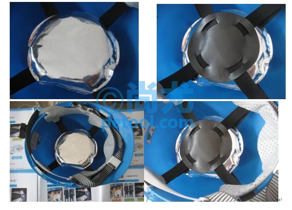 SKU:00233931,国产安全帽用降温凉垫的照片