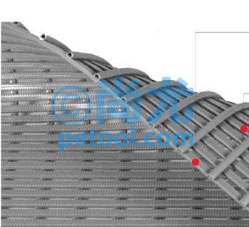 SKU:00260570,进口PVC户外防滑格栅地垫的照片