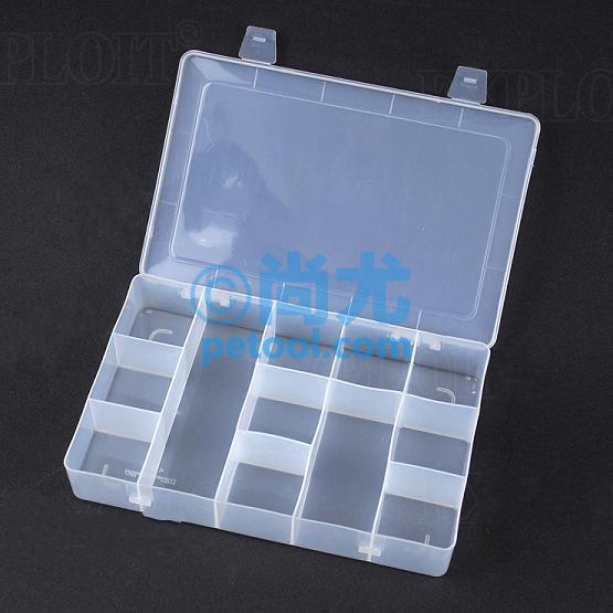 SKU:00244181,国产12格透明元件盒的照片