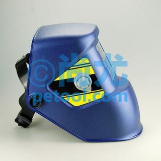 SKU:00254447,国产蓝色氩弧焊焊接面罩的照片