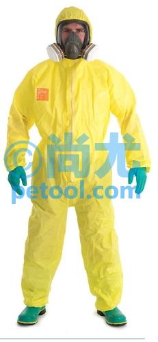 SKU:00047863,美国Microchem3000防静电化学品喷溅防护服的照片