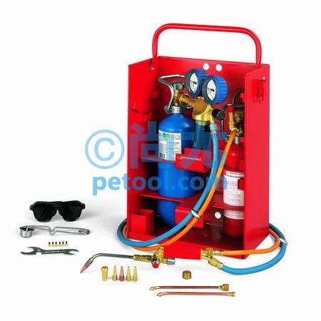 德国进口便携式ALLGAS 2000 PS 0.5kg丙烷/2kg氧气 焊接切割成套&